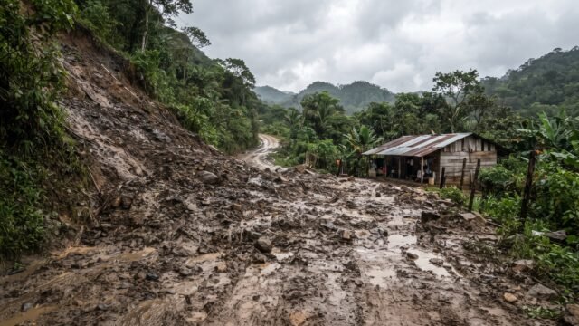 Lluvias inundan vivienda en Oxchuc y dañan casas en Ocosingo; 20 personas buscan refugio