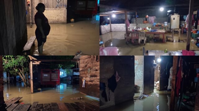 Lluvias provocan inundaciones en Xanil, Chilón, y habitantes piden apoyo urgente