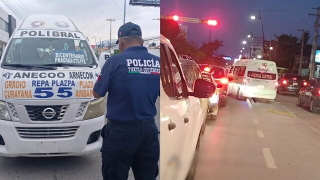Lo cachan pedaleando en colectivo: invade la ciclovía aquí mero en Tuxtla y lo infraccionan