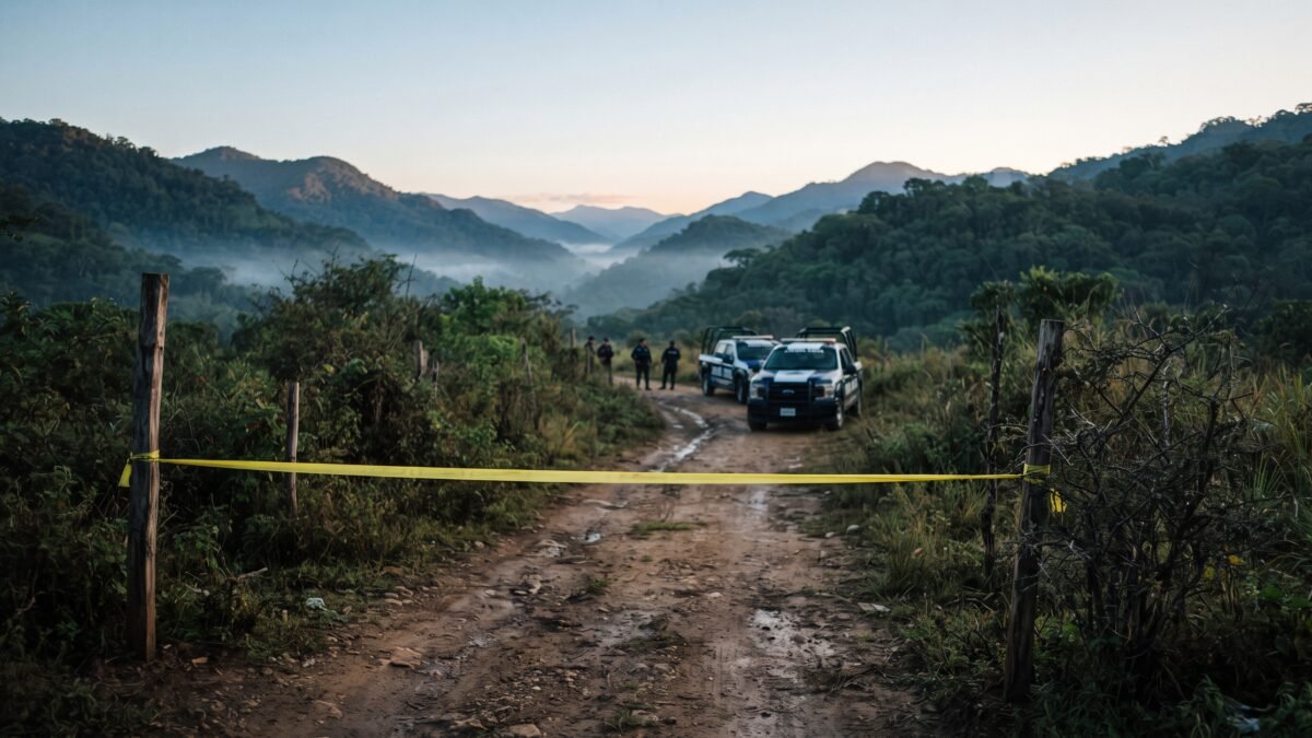 Localizan a dos hombres sin vida en la comunidad Nueva Esperanza de Palenque