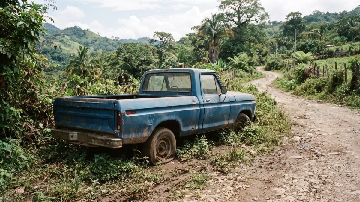 Localizan en Copainalá camioneta pick up con reporte de robo