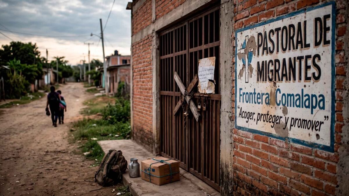 Los que acogían ahora huyen: violencia vacía la casa migrante de Frontera Comalapa