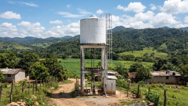 Marli Trejo inaugura infraestructura de agua en San Francisco Playa Grande