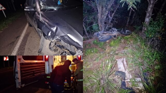 Motociclista de 22 años resulta grave tras ser atropellado en carretera Comitán-Teopisca
