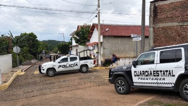 Movilización policiaca por supuestos restos humanos en la colonia San Román de Tapachula