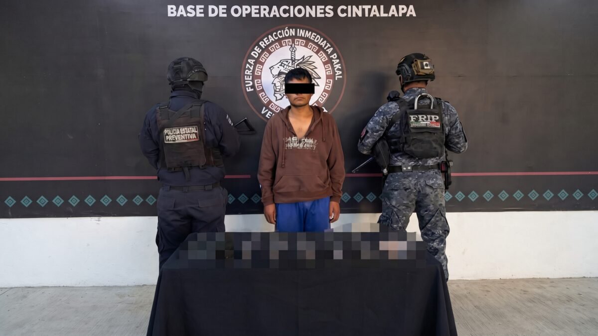¡Mucho nombre y poca moto!: el que se decía del cártel cae con cristal en Cintalapa