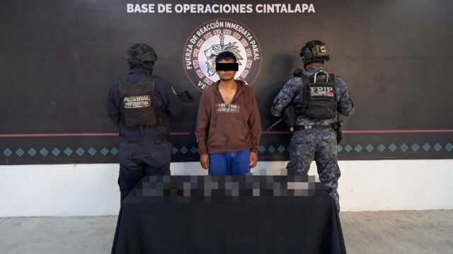 ¡Mucho nombre y poca moto!: el que se decía del cártel cae con cristal en Cintalapa