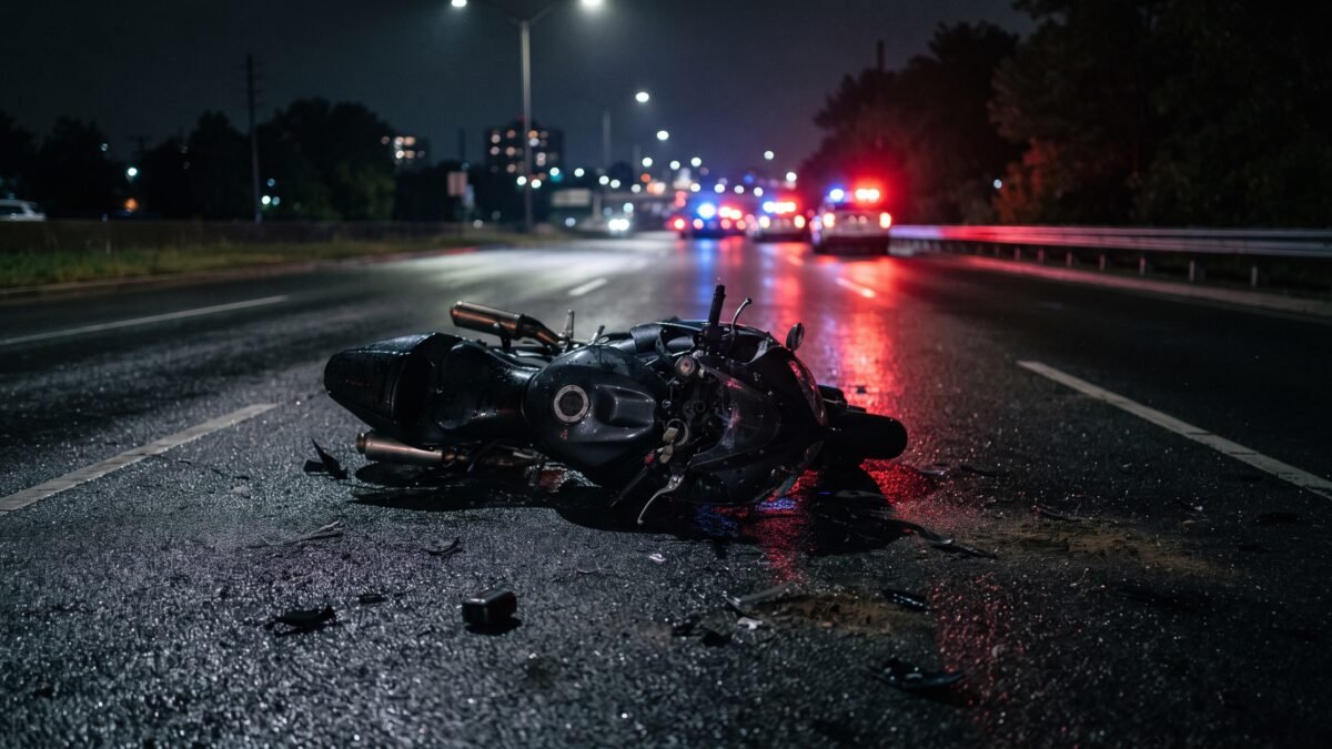 Muere mujer tras caer de motocicleta en el libramiento sur poniente de Tapachula