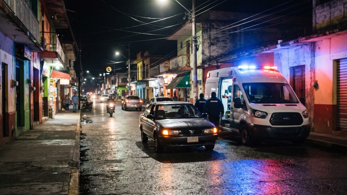 Mujer resulta lesionada tras ser atropellada en la 8a Poniente de Villaflores