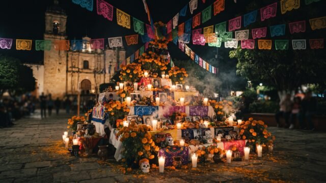 Música, altares y calabacita: así celebró La Independencia la víspera del Día de Muertos