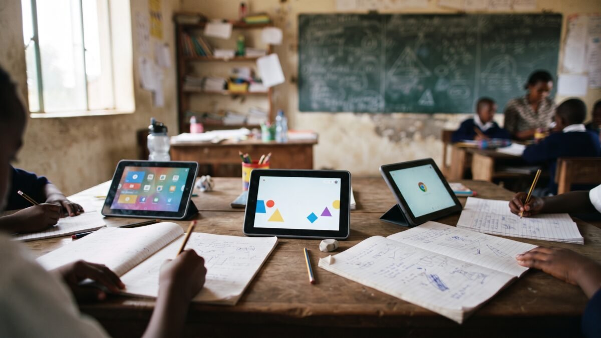 Niñas y niños de San Juan Cancuc y Tenejapa aprenden tseltal y español con tabletas