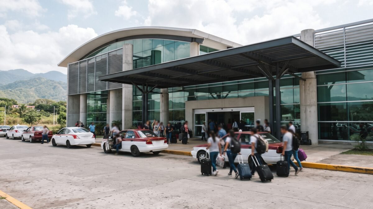 No es ‘derecho de piso’: aeropuerto de Chiapas aclara cobro que desató pleito con taxistas