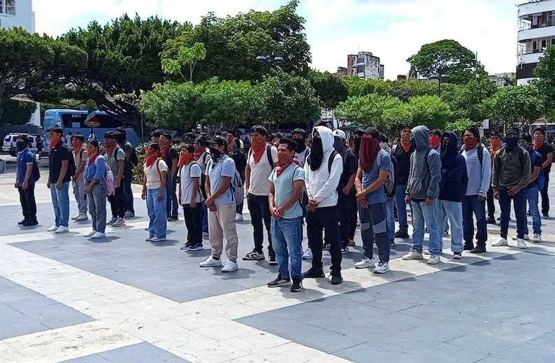 Normalistas de la Jacinto Canek marcharán en San Cristóbal por el 2 de octubre