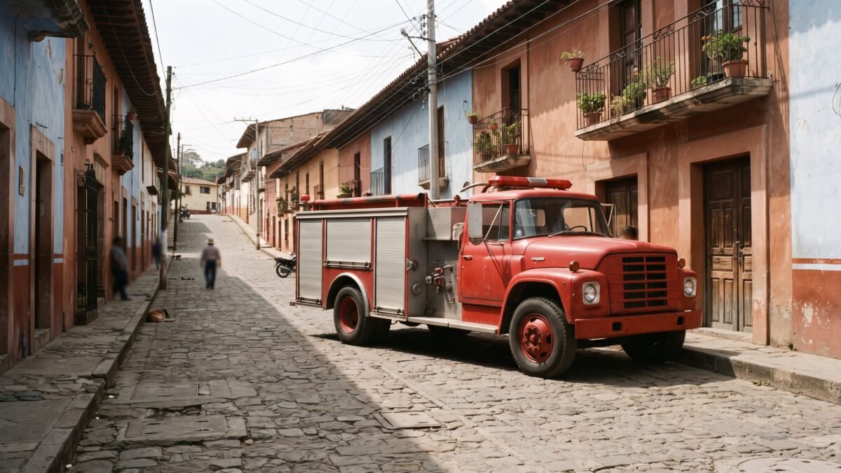 Palenque recibe nuevo camión de bomberos para atención de incendios y rescates