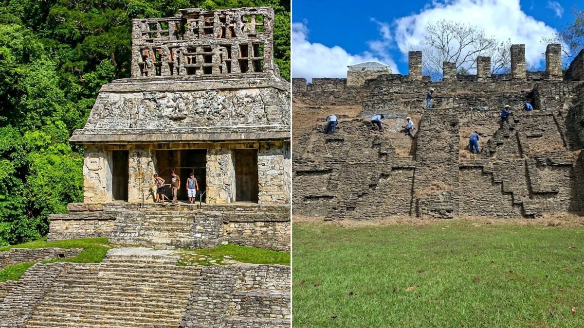 Palenque se vacía: registra su mes más bajo con 12 mil visitas mientras Toniná se dispara