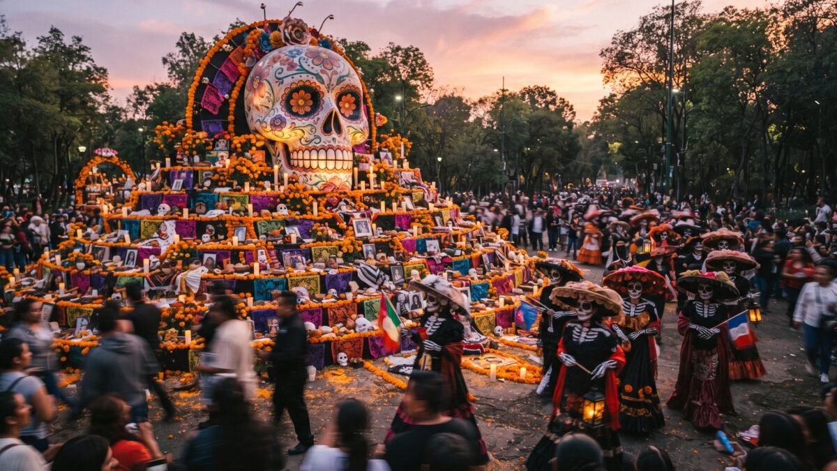 Parque Bicentenario de Tuxtla avanza al 65 por ciento para celebración de Día de Muertos