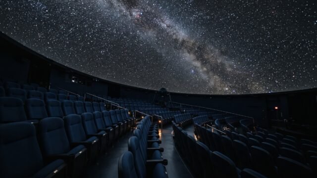 Planetario Tuxtla reúne a familias en velada La noche del Universo Oscuro