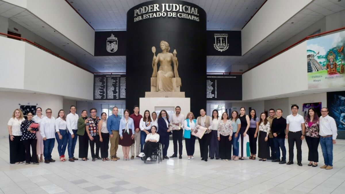 Poder Judicial de Chiapas mantiene certificación en igualdad laboral y eleva puntaje