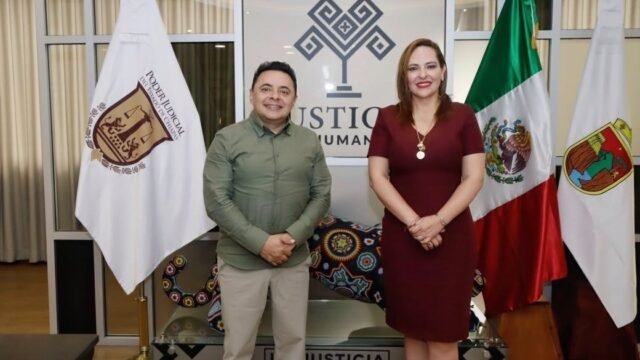 Poder Judicial y alcaldesa de San Cristóbal acuerdan fortalecer diálogo institucional