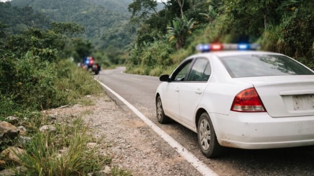 Policía de Motozintla cae de patrulla y resulta herido en Tapachula