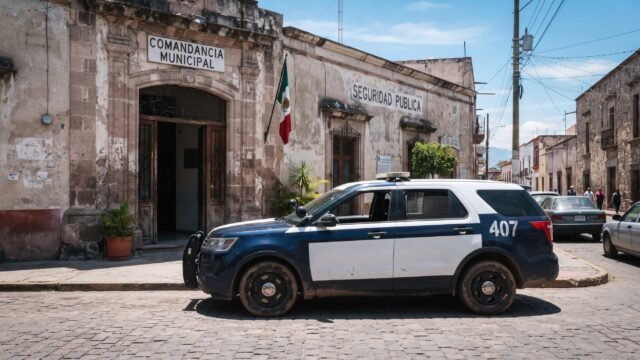 Policías municipales en México laboran con sueldos de hasta 2 mil 300 pesos al mes