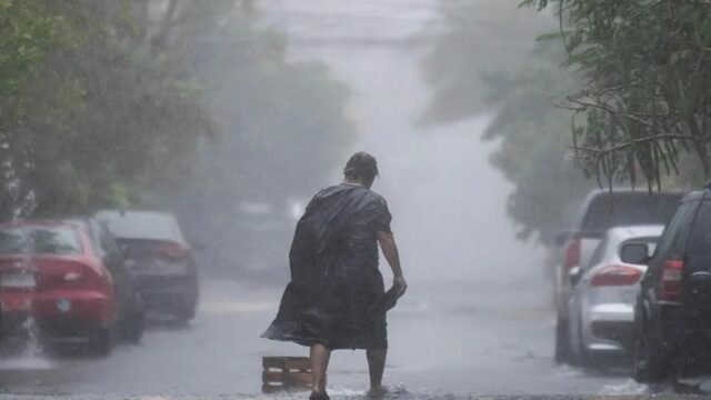 Prevén lluvias fuertes en Chiapas por temporal que dejará lluvias severas en nueve estados