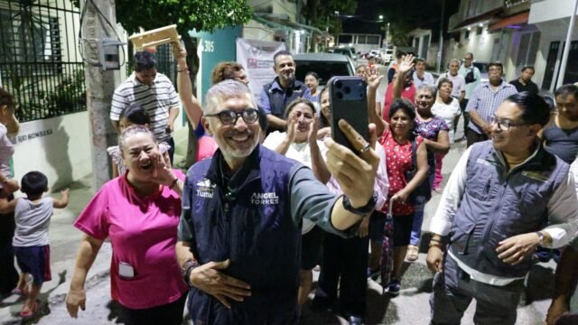 Programa Iluminando Tuxtla llega a la colonia Albania Alta con 69 luminarias