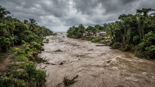 Protección Civil mantiene monitoreo en ríos de la Costa de Chiapas ante lluvias