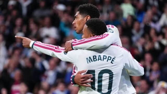 Real Madrid golea 4-1 al Sevilla y Real Sociedad aplasta 5-2 al Málaga en España