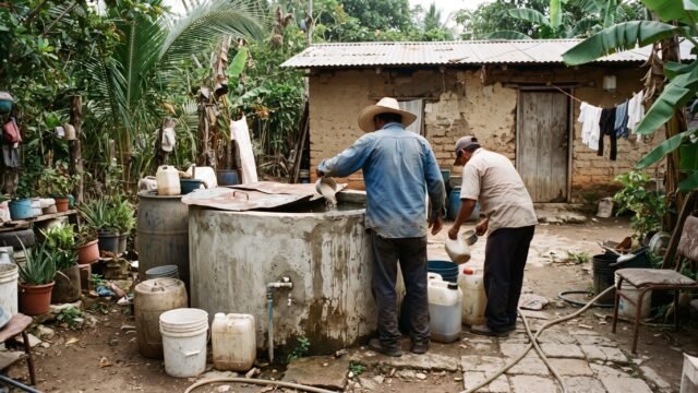 Refuerzan distribución de abate casa por casa contra el dengue en Altamirano