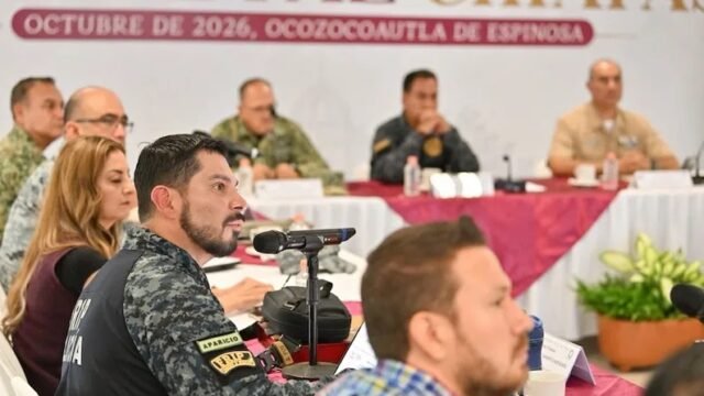 Refuerzan prevención y atención en territorio durante Mesa de Paz en Ocozocoautla