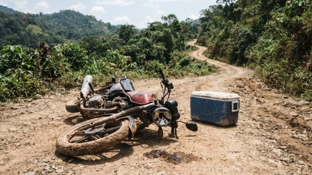 Reportan accidentado a vendedor de pescado en camino de Villacorzo