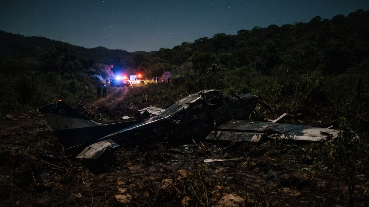 Reportan caída de aeronave en Mazatán durante la noche del jueves