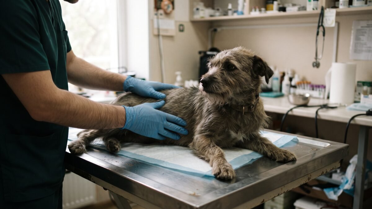 Rescatan en Yajalón a perro con infestación grave y aplican eutanasia humanitaria