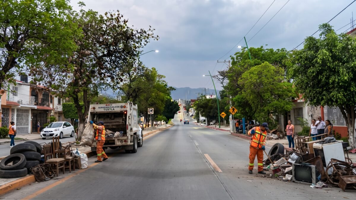 Sacan 63 toneladas de cacharros de El Jobo y Copoya: así pelean contra el dengue en Tuxtla