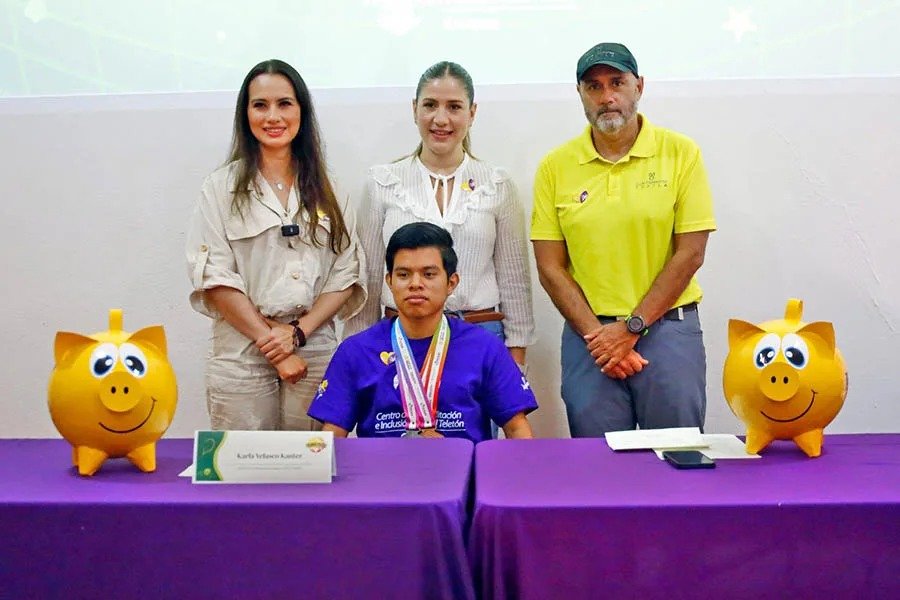 Sacan la raqueta por una buena causa: presentan Torneo de Tenis Teletón 2026 en Tuxtla