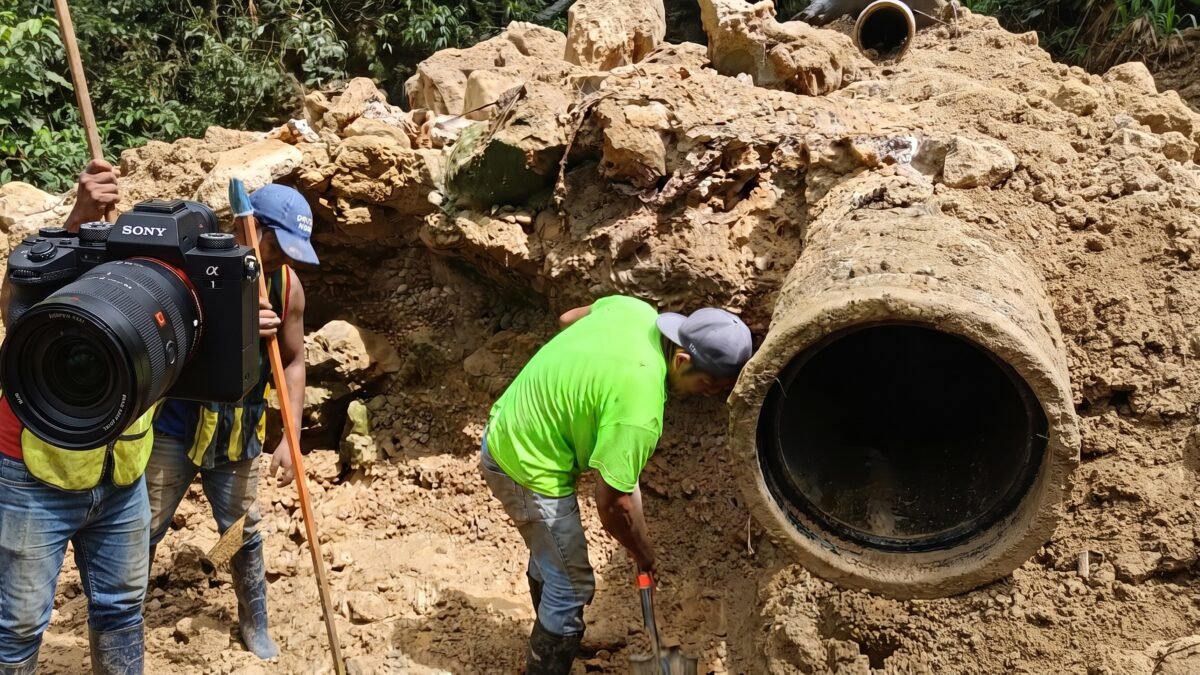Sapam acelera reparación de tuberías para restablecer agua potable en Palenque