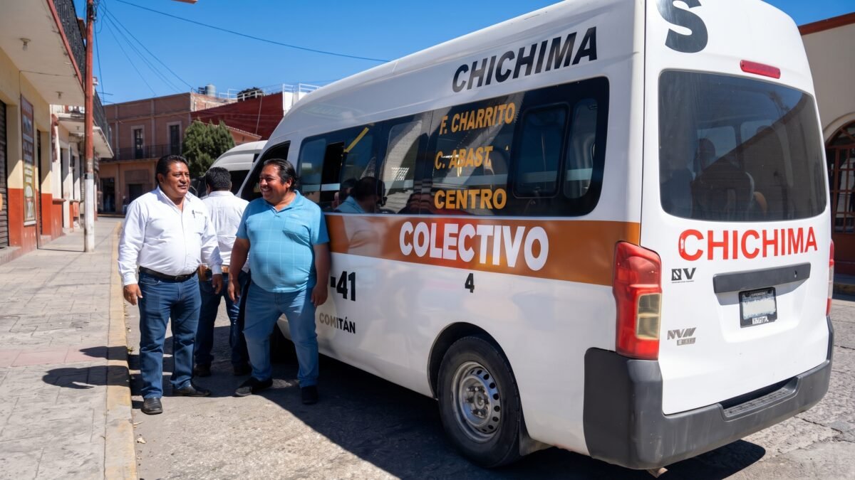 Se dan su arrimón en la entrada: chocan dos combis en la colonia Miguel Alemán