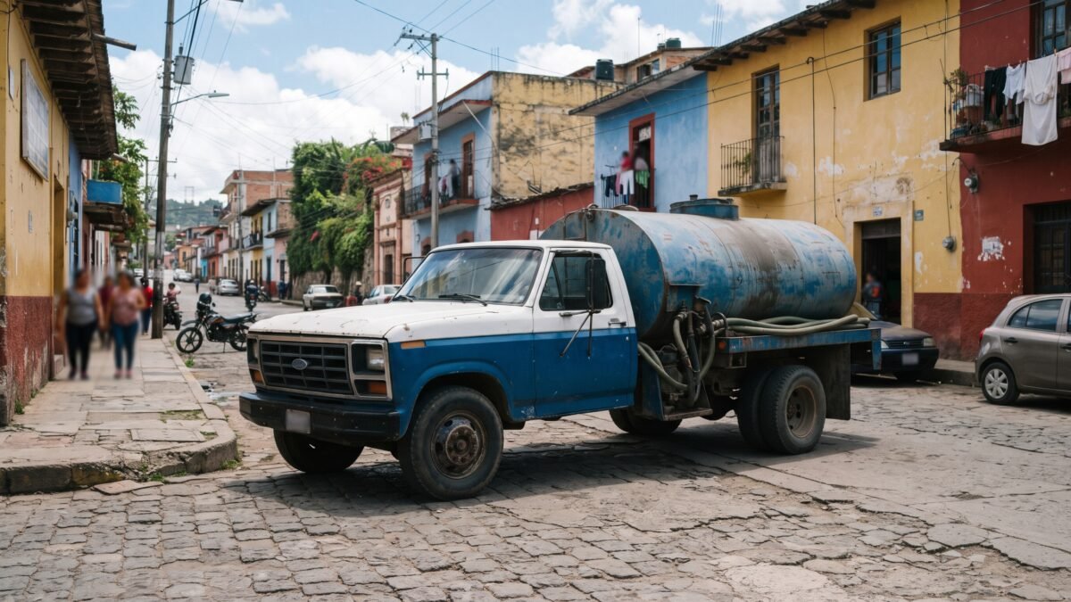 ¡Se dispara el agua en Cintalapa!: clausuran 7 pozos y la pipa subirá de 250 a 450 pesos