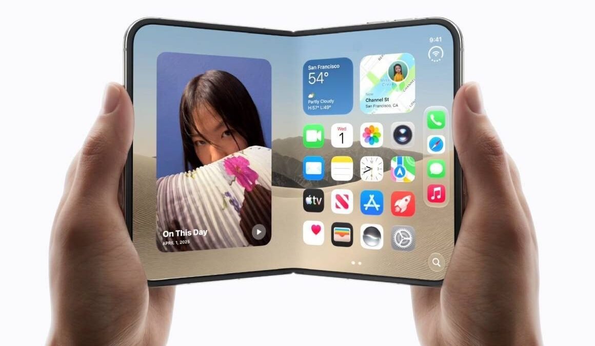¡Se dobla y cuesta un riñón! Apple lanza en Estados Unidos su primer iPhone plegable desde 1,999 dólares
