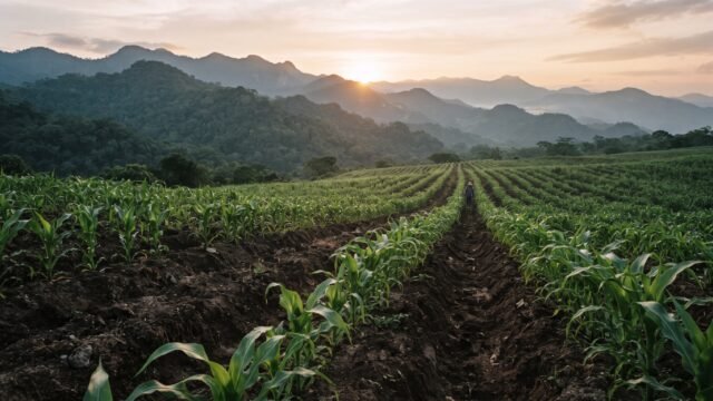 Se encoge la cosecha en México: maíz blanco cae a 20.4 millones y el frijol salva el año en el campo
