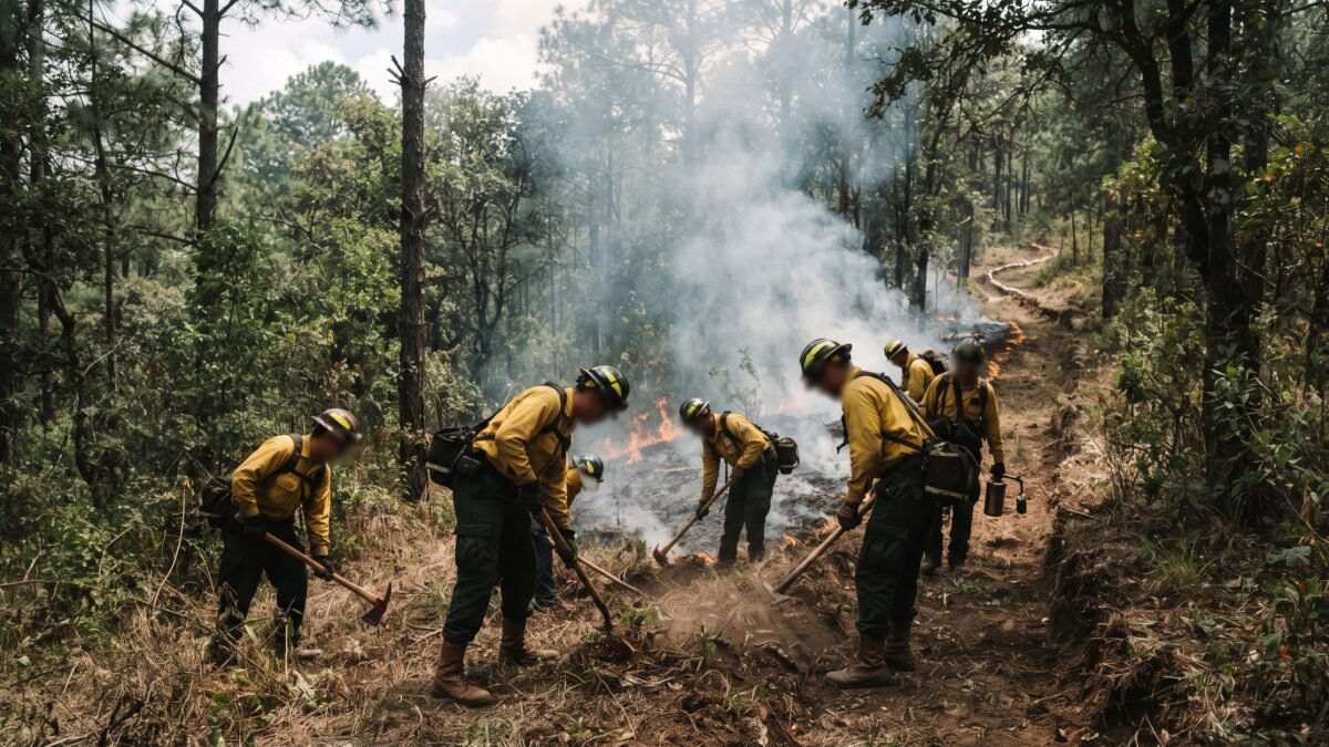 Se preparan contra el fuego: 29 brigadistas se capacitan para defender La Sepultura y La Frailescana