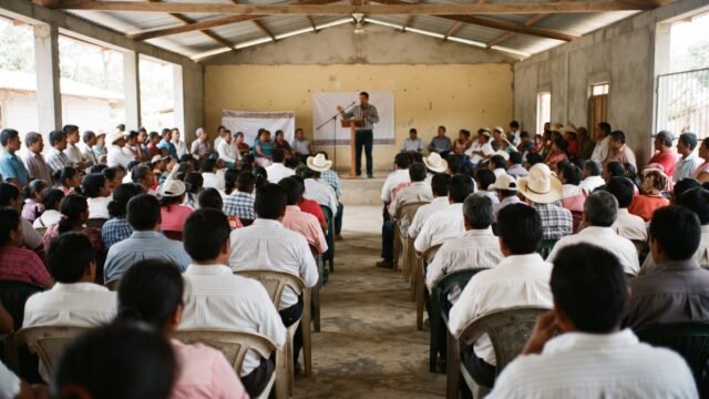 Señalan a exalcalde de Tuzantán por presunto proselitismo a favor de su esposa