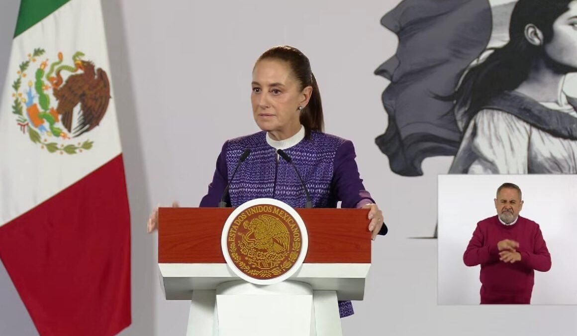 Sheinbaum pide a Pablo Lemus explicar uso de gas y detenciones en marcha de Jalisco
