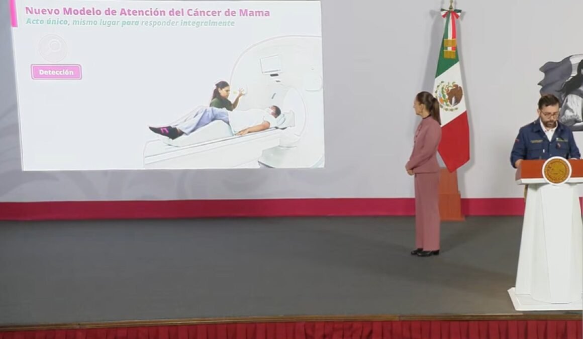 Sheinbaum presenta nuevo modelo de atención al cáncer de mama con 32 centros