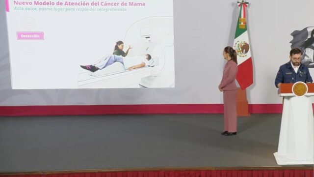 Sheinbaum presenta nuevo modelo de atención al cáncer de mama con 32 centros