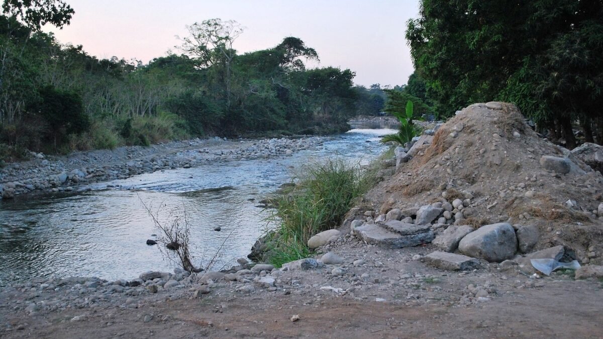 ¡Sin sombra y sin orillas!: seis de ocho tramos del río Huixtla están dañados