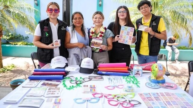 Sofía Espinoza encabeza jornada de salud sobre prevención y salud mental en Berriozábal