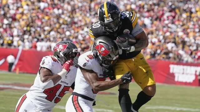 Steelers logran remontada histórica y vencen 26-19 a Buccaneers en tiempo extra