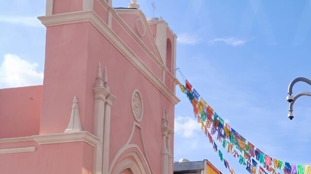 Templo del Calvario en Tuxtla Gutiérrez recupera su color original tras polémica